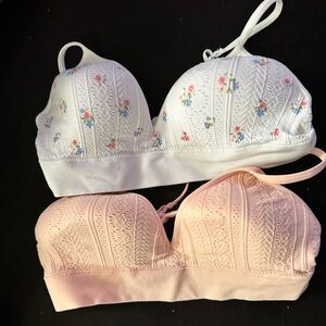 Preteen bras size 36 two pairs
